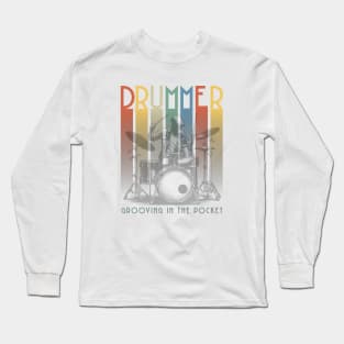 Drummers can't hide their stripes Long Sleeve T-Shirt